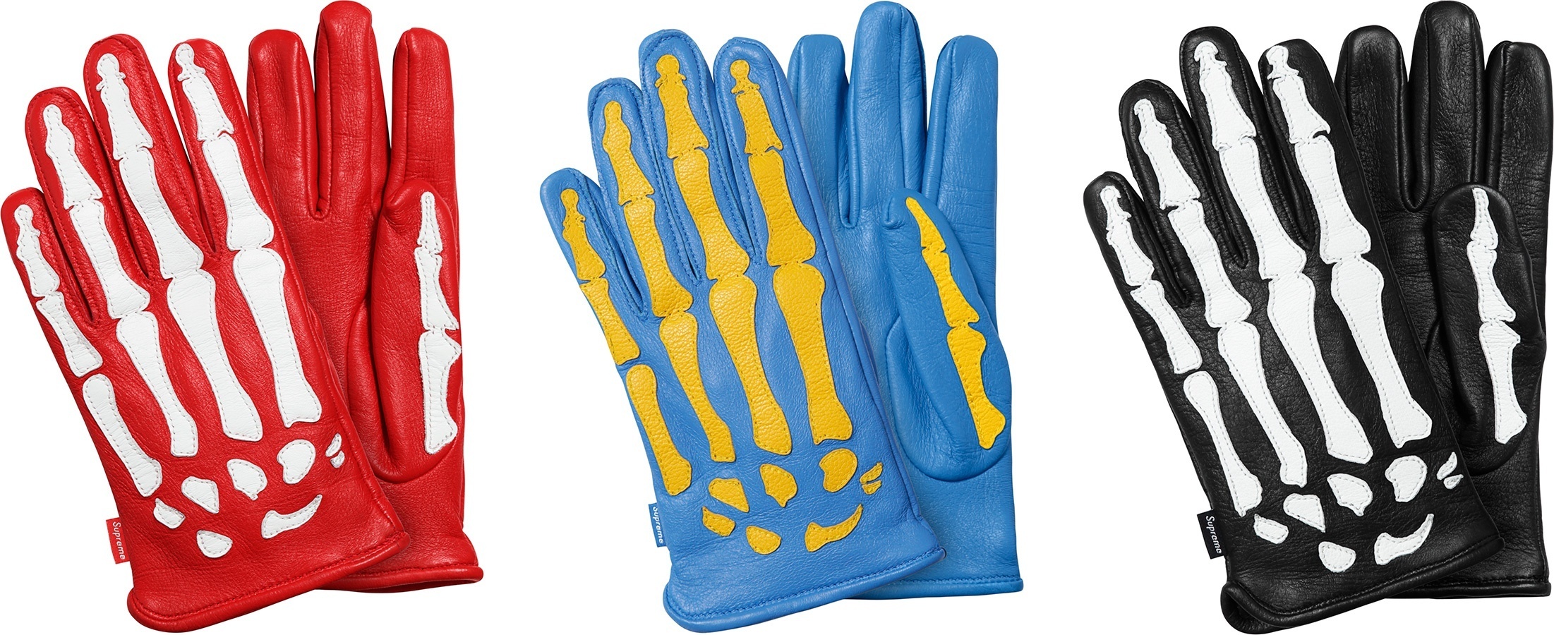 Supreme®/Vanson® Leather X-Ray Gloves